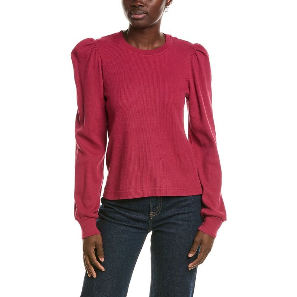 Amo Denim Womens Amo Girly Thermal, Red